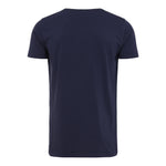 Blank Shape Tee T-shirt Blue Navy Blå ST313