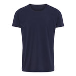 Blank Shape Tee T-shirt Blue Navy Blå ST313