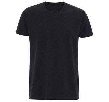 Blank Shape Tee T-shirt Heather Black Sort ST313