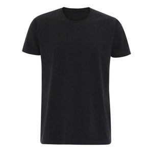 Blank Shape Tee T-shirt Heather Black Sort ST313