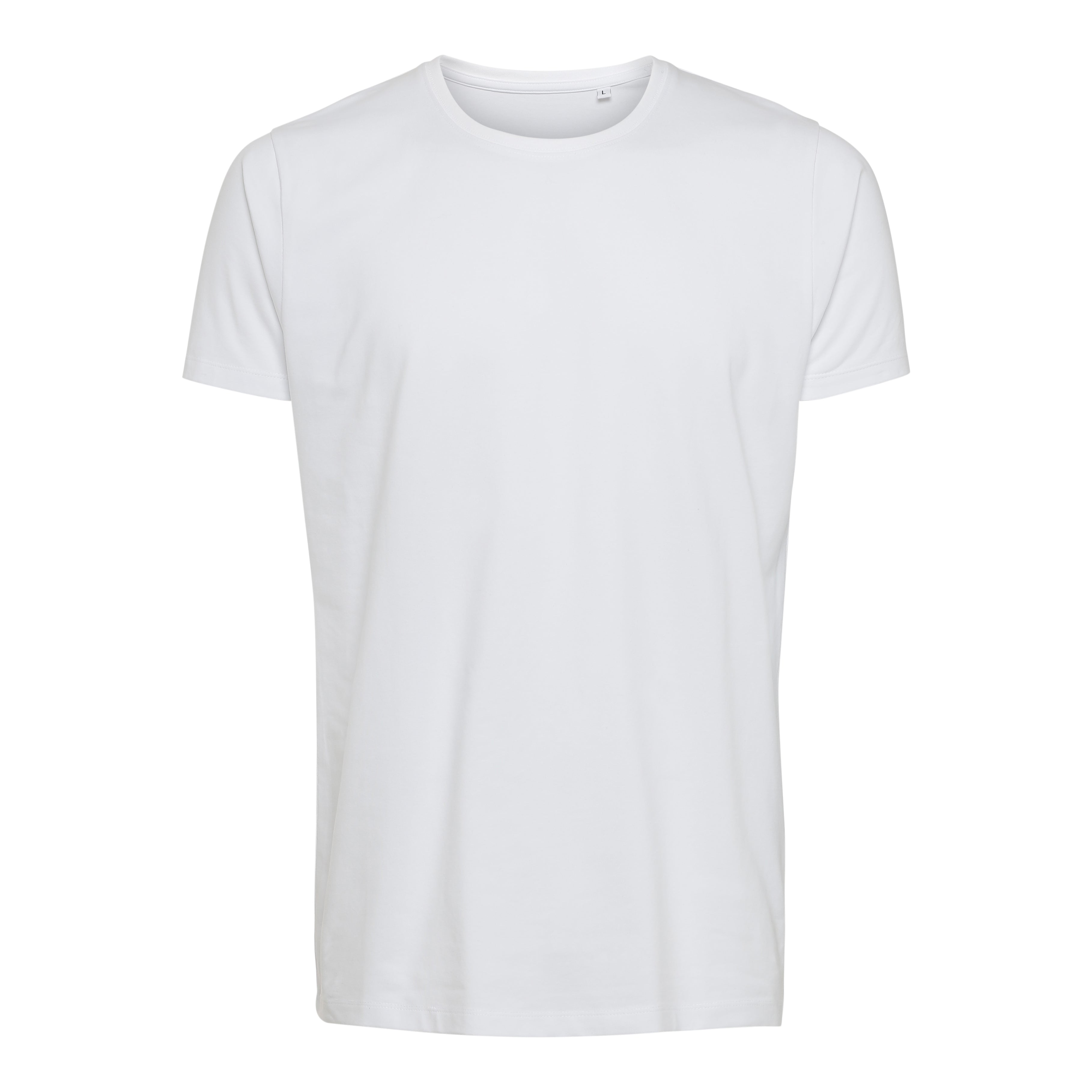 Blank Shape Tee T-shirt White Hvid ST313