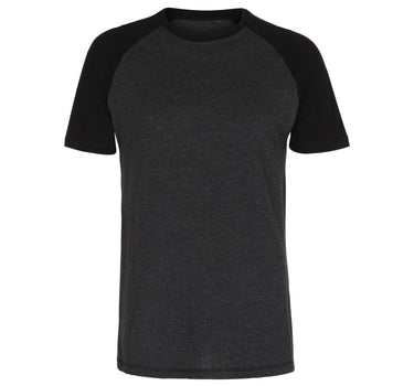 Blank Raglan T-shirt Anthrachite Black Grå Sort ST320