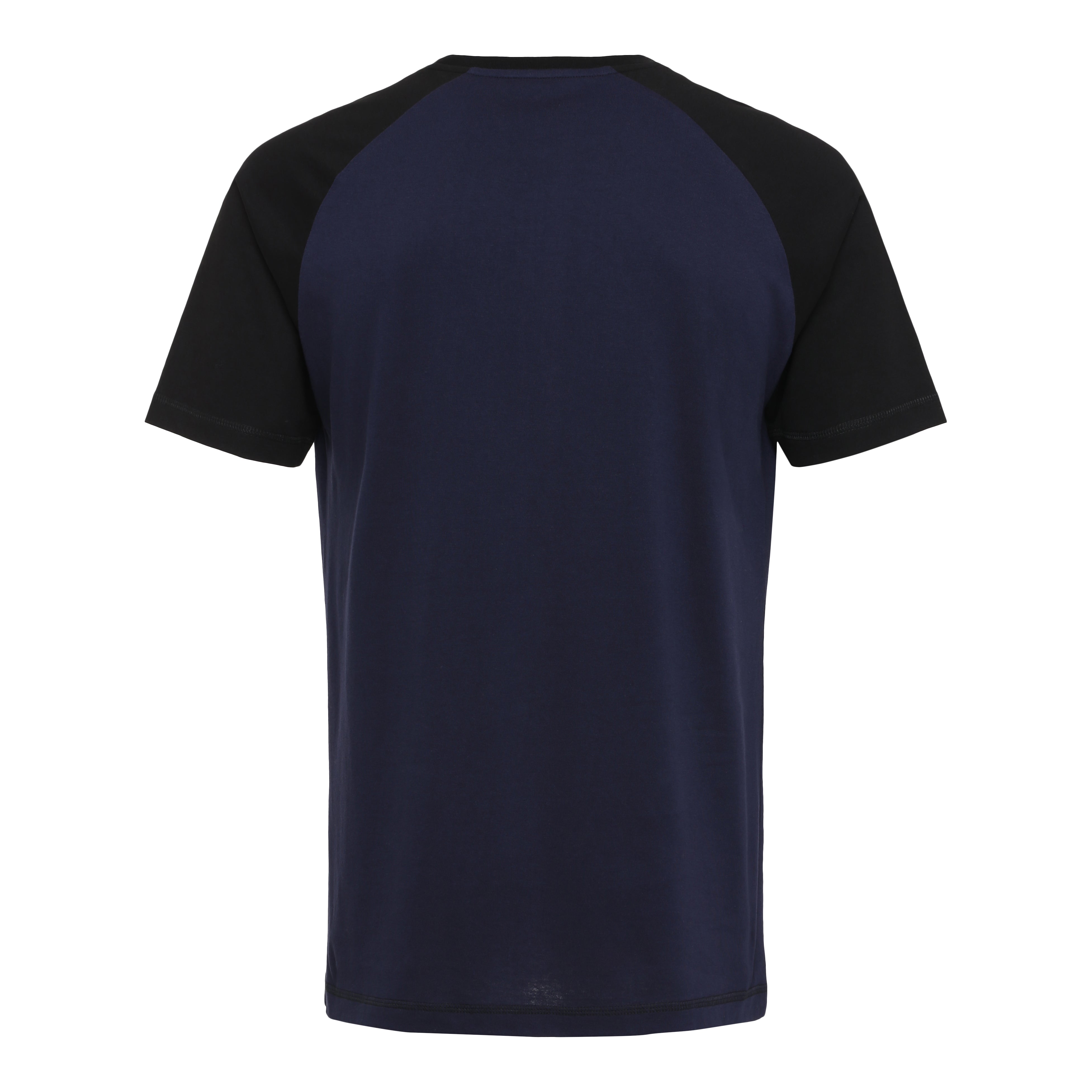 Blank Raglan T-shirt Blue Navy Black Blå Sort ST320