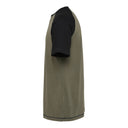 Blank Raglan T-shirt New Army Black Grøn Sort ST320