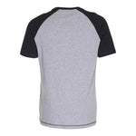 Blank Raglan T-shirt Oxford Grey Heather black Grå Sort ST320