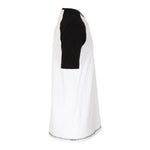 Blank Raglan T-shirt White Black Hvid Sort ST320