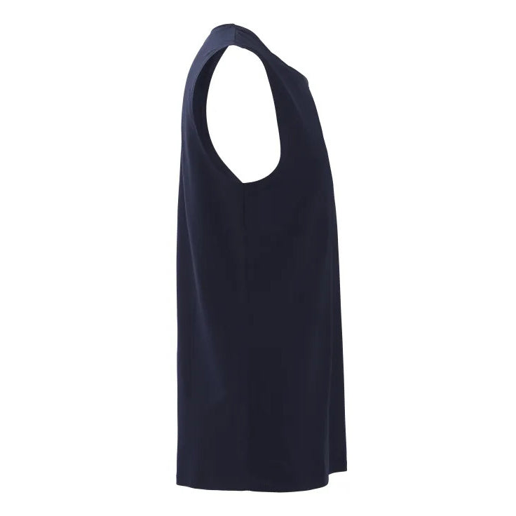 Blank Shape Tee SL T-shirt Blue Navy Blå ST513