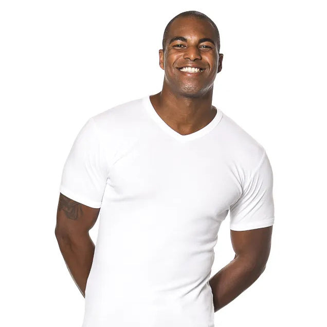 Blank - One By One V-neck - T-shirt - White