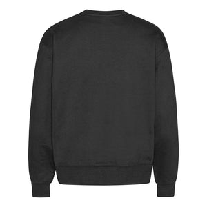 Blank Heavy Crew Neck Organic Black Sort ST705