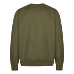 Blank Heavy Crew Neck Organic Crew neck New Army Grøn ST705