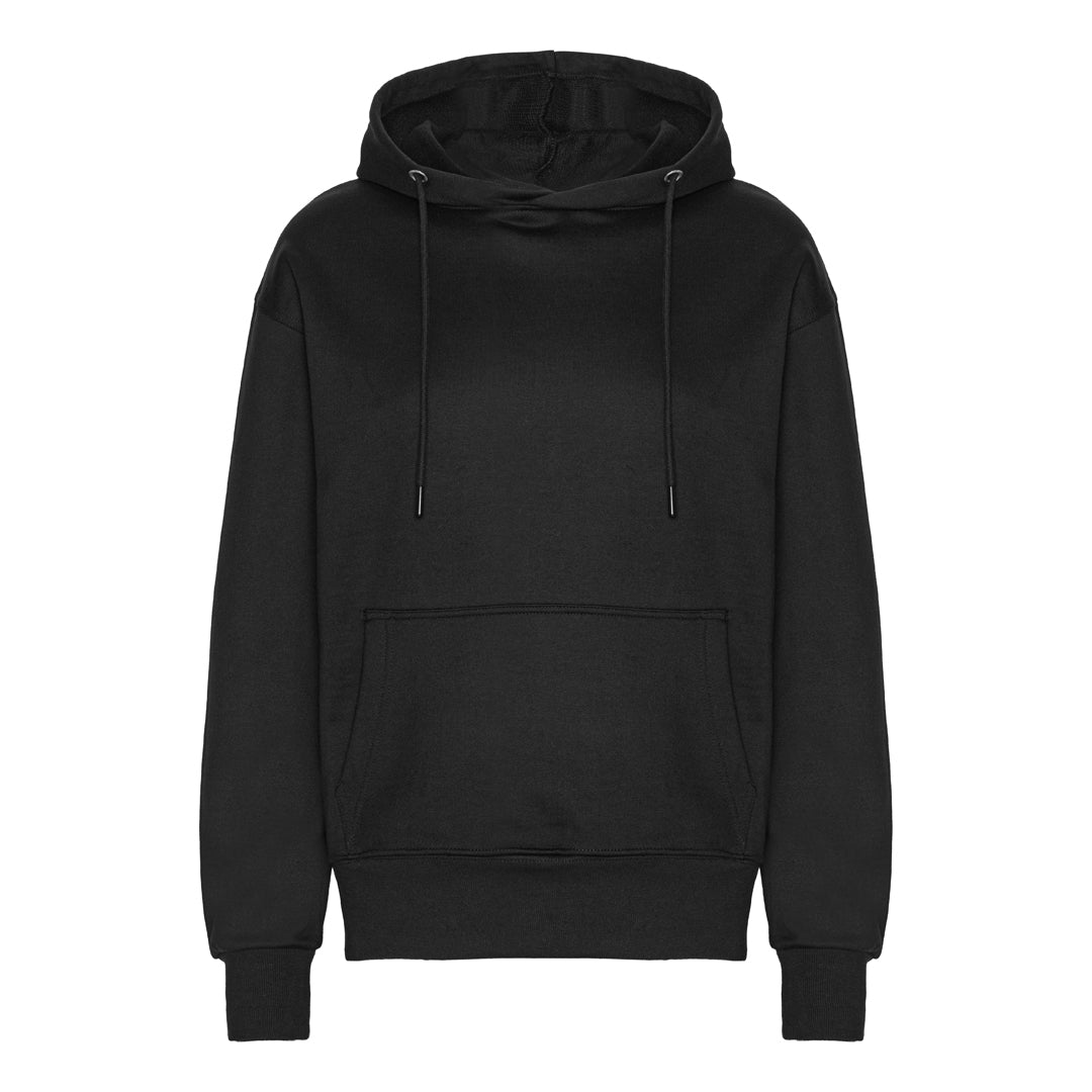 Blank Heavy Hooded Organic Hoodie Black Sort ST715