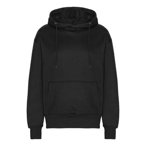 Blank Heavy Hooded Organic Hoodie Black Sort ST715