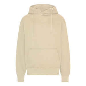 Blank Heavy Hooded Organic Hoodie Ecru Beige ST715