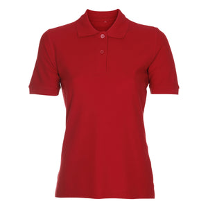 Blank Lady Polo T-shirt Red Rød ST803