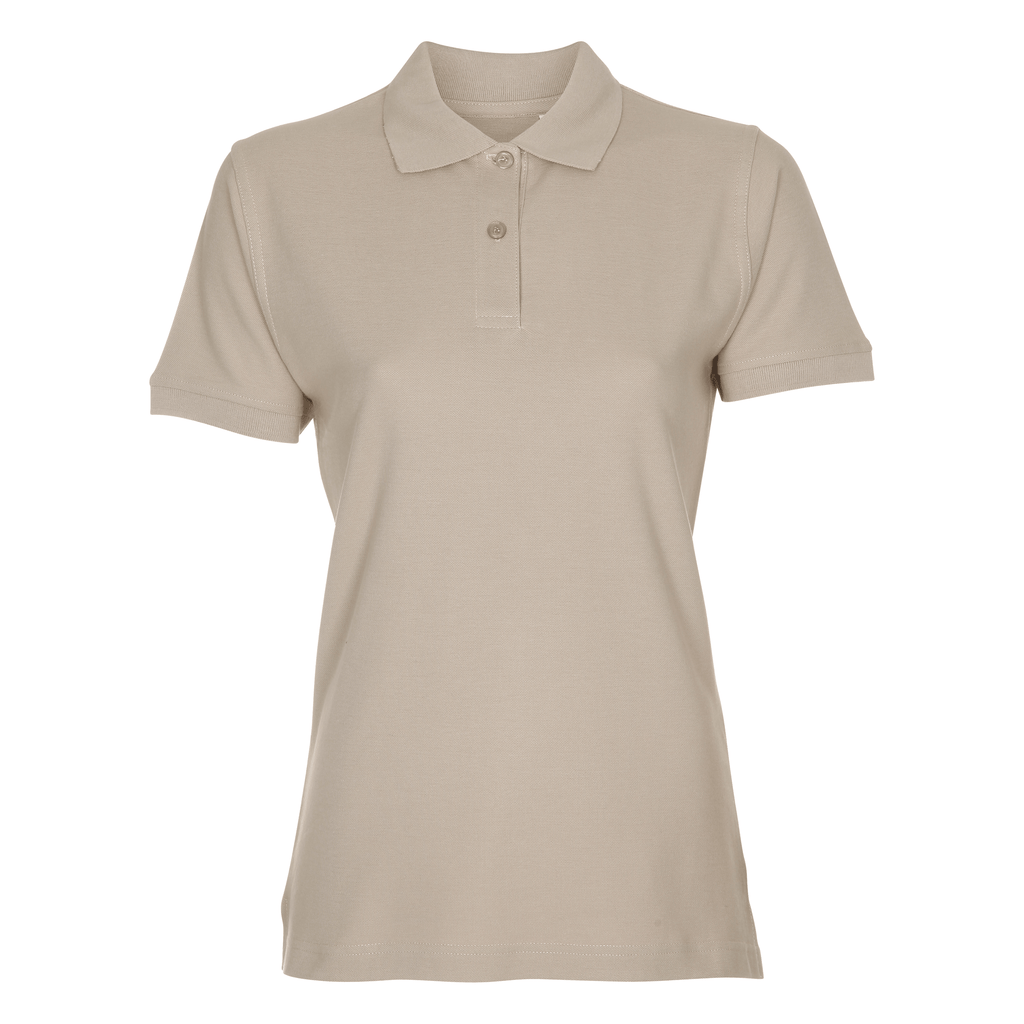 Blank Lady Polo T-shirt Sand Beige ST803