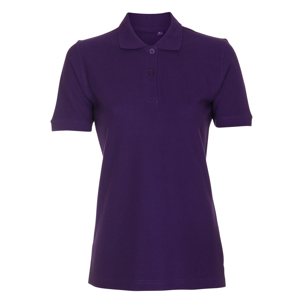 Blank Lady Polo T-shirt Violet Lilla ST803