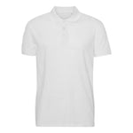 Blank Shape Polo T–Shirt White Hvid ST813