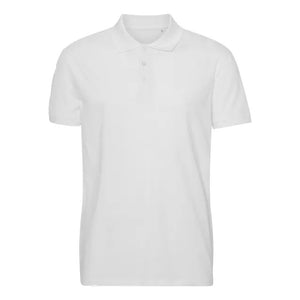 Blank Shape Polo T–Shirt White Hvid ST813