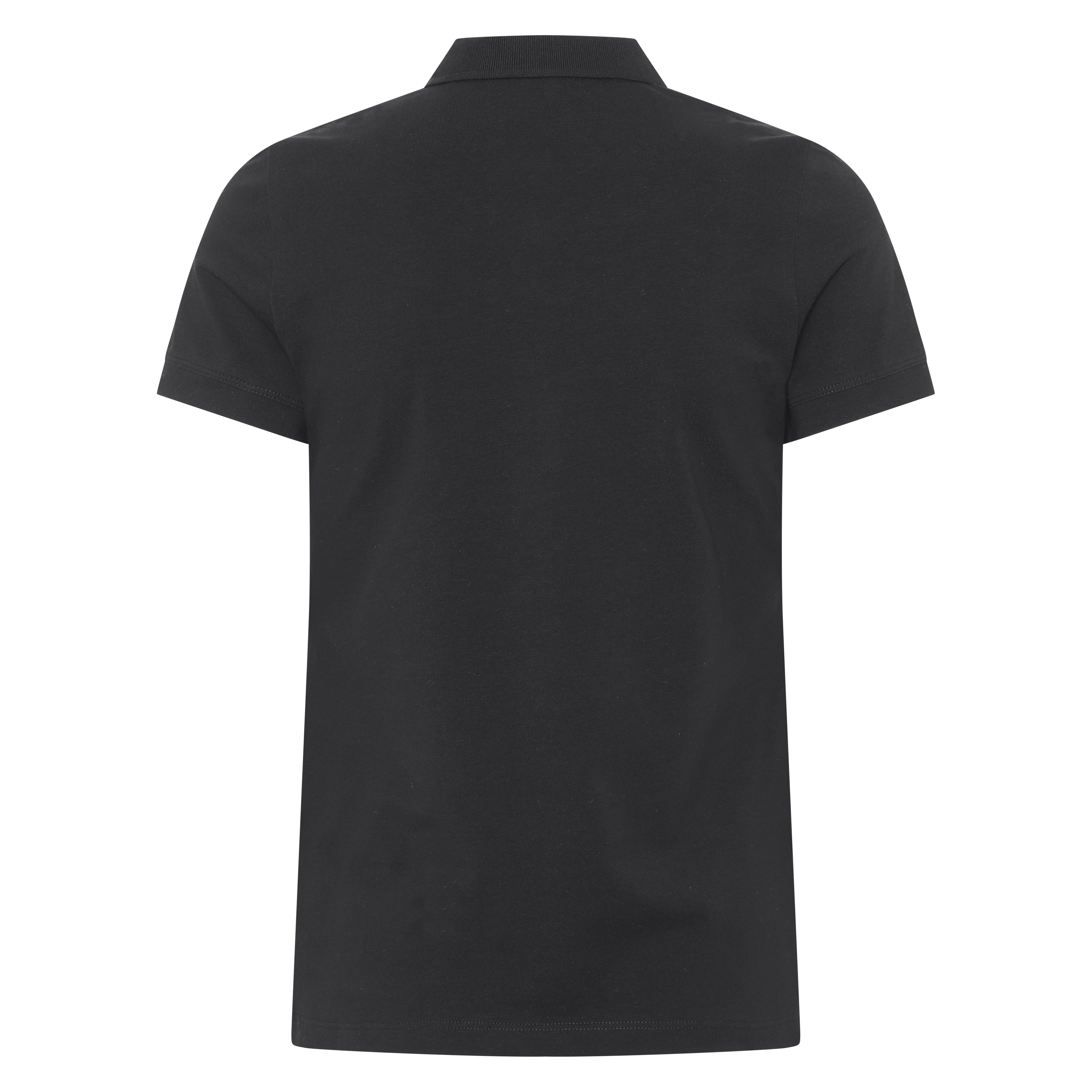 Blank Lady Shape Polo T-shirt Black Sort ST814