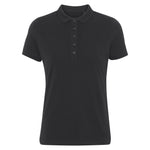 Blank Lady Shape Polo T-shirt Black Sort ST814