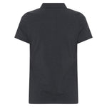 Blank Lady Shape Polo T-shirt Heather Black Sort ST814