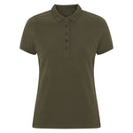 Blank Lady Shape Polo T-shirt New Army Grøn ST814