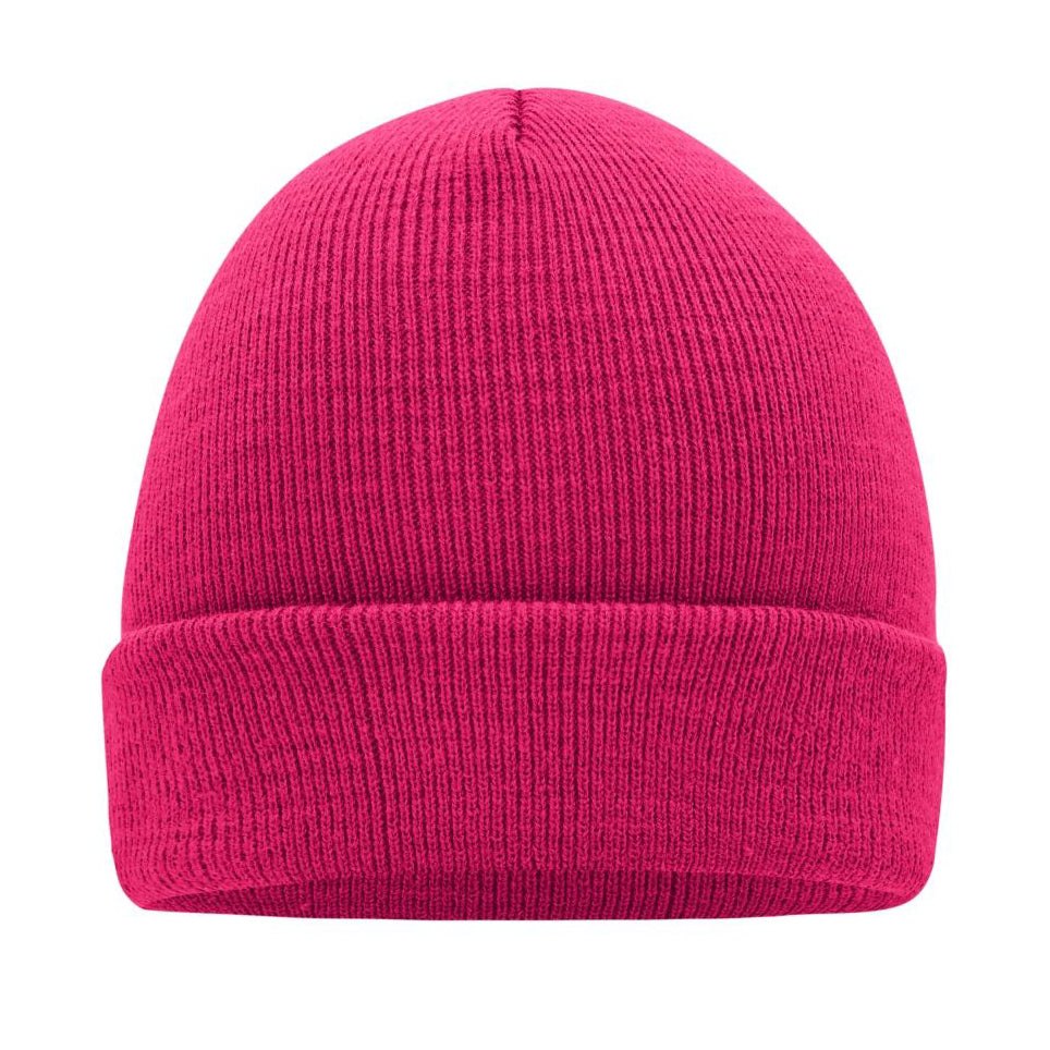 Myrtel Beach Knitted Beanie Magenta Lyserød 7500