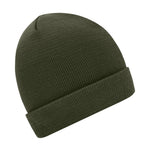 Myrtel Beach Knitted Beanie Olive Grøn 7500