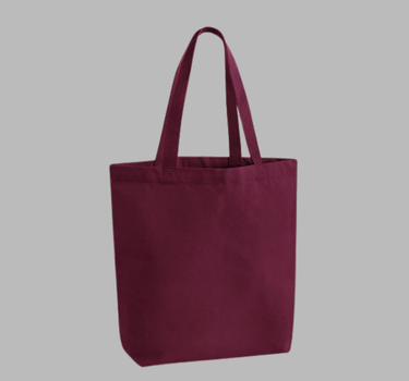 Westford Mill - Heavyweight Canvas Tote Bag - Mulepose / Shopper - WM697 - Med Eget Logo
