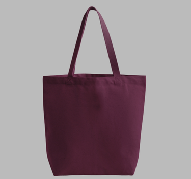 Westford Mill - Heavyweight Canvas Tote Bag - Mulepose / Shopper - WM697 - Med Eget Logo