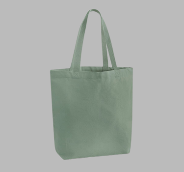 Westford Mill - Heavyweight Canvas Tote Bag - Mulepose / Shopper - WM697 - Med Eget Logo