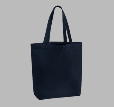 Westford Mill - Heavyweight Canvas Tote Bag - Mulepose / Shopper - WM697 - Med Eget Logo