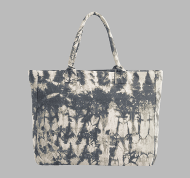 Westford Mill - Tie Dye Canvas Tote Bag - Skuldertaske / Shopper - WM930 - Med Eget Logo