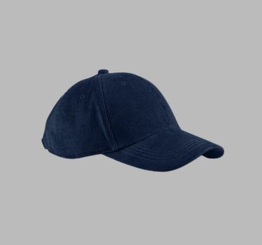 Beechfield - EarthAware® Organic Cord Baseball Cap - Justerbar Kasket - CB680 - Med Eget Logo