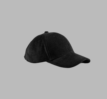 Beechfield - EarthAware® Organic Cord Baseball Cap - Justerbar Kasket - CB680 - Med Eget Logo