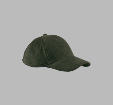 Beechfield - EarthAware® Organic Cord Baseball Cap - Justerbar Kasket - CB680 - Med Eget Logo