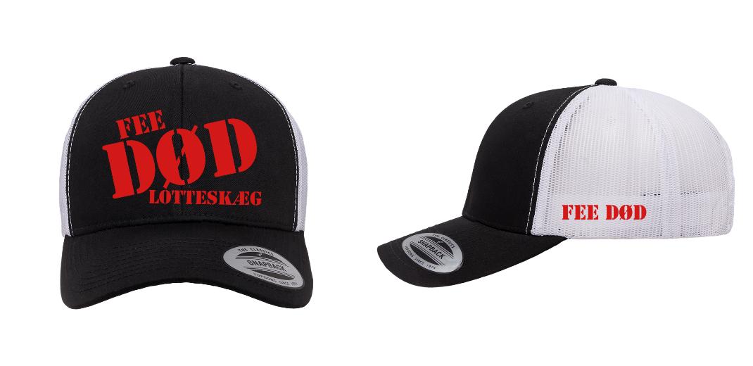 Yupoong - Trucker 6 Panel - Snapback - Black/White