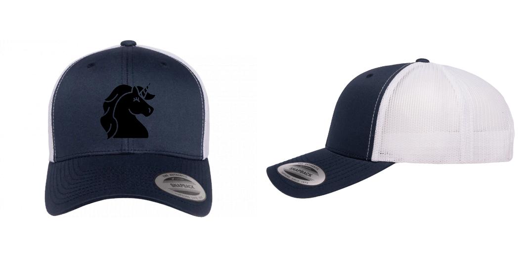 Yupoong - Trucker 6 Panel - Snapback - Navy/White