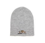 Yupoong - Short Beanie - Heather Grey