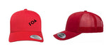 Yupoong - Trucker 5 Panel - Snapback - Red