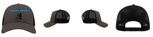 Atlantis - Rapper Cotton Cap - Trucker/Snapback - Dark Grey/Black