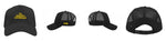 Atlantis - Rapper Cotton Cap - Trucker/Snapback - Black/Black