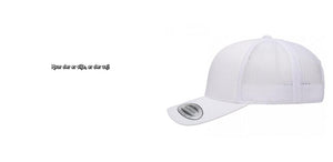 Yupoong - Trucker 6 Panel - Snapback - White