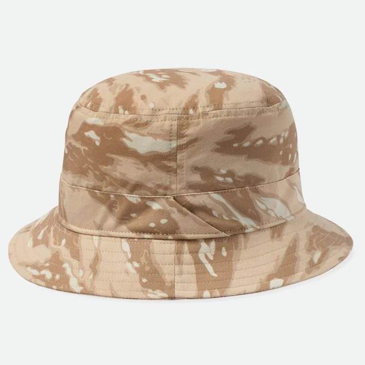 Brixton Beta Packable Bucket Hat Off White Tiger Camo 10958 OFTRC