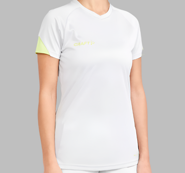 Craft - PRO Control Impact SS Tee W - Dame - T-shirt - 1908229 - Med Eget Logo