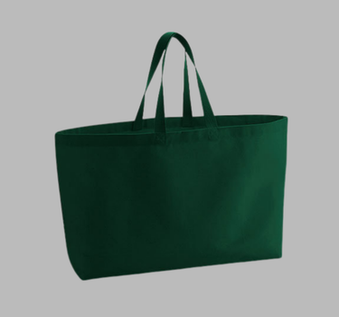 Westford Mill - Oversized Canvas Bag - Shopper - WM696 - Med Eget Logo