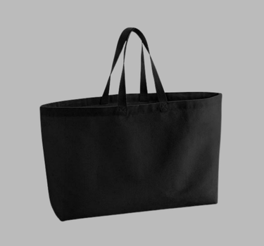 Westford Mill - Oversized Canvas Bag - Shopper - WM696 - Med Eget Logo