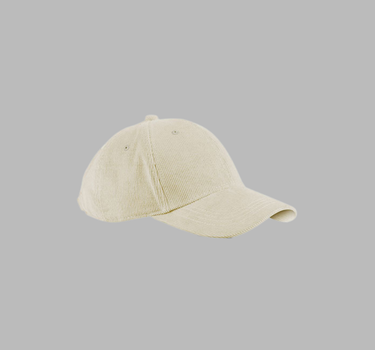 Beechfield - EarthAware® Organic Cord Baseball Cap - Justerbar Kasket - CB680 - Med Eget Logo