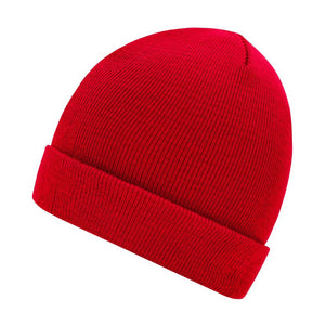 Myrtel Beach Knitted Beanie Red Rød 7500