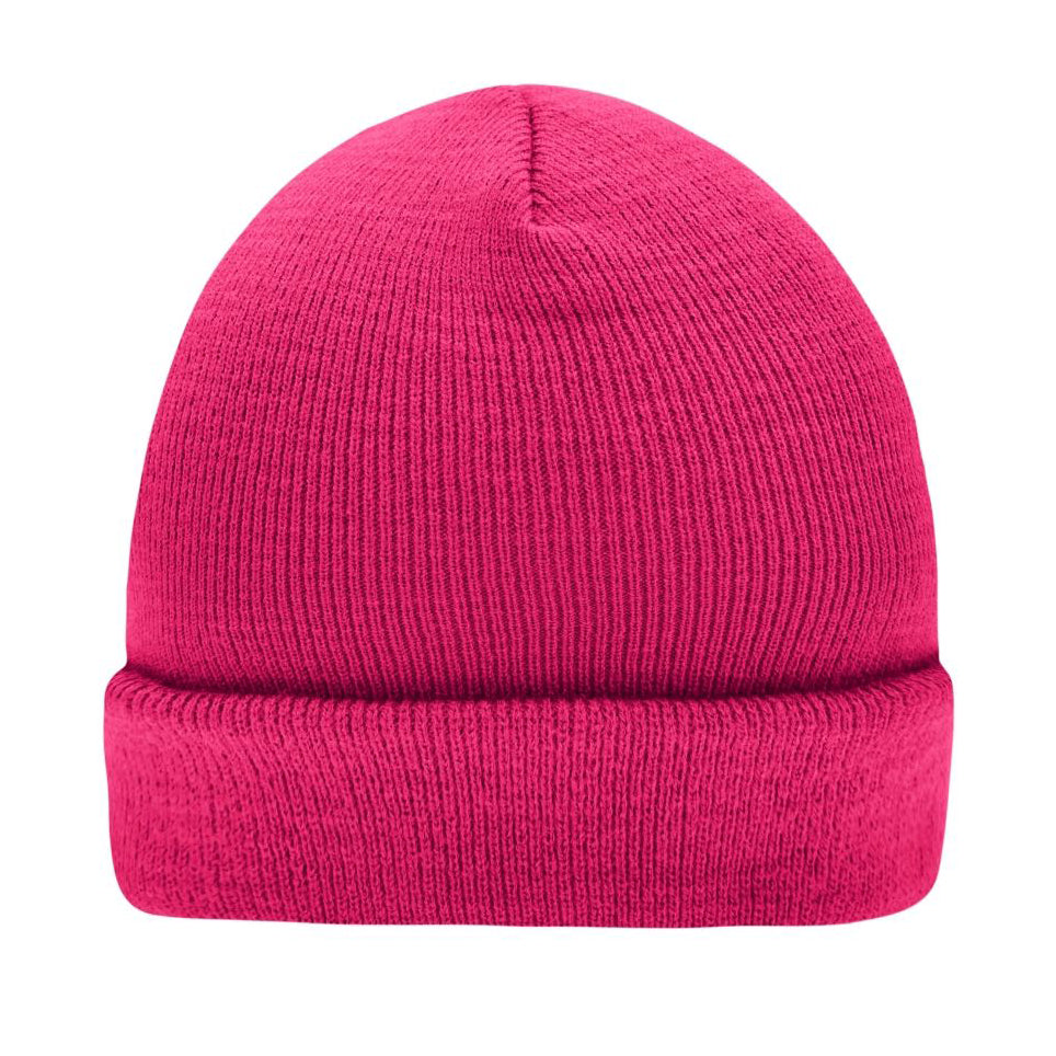 Myrtel Beach Knitted Beanie Magenta Lyserød 7500